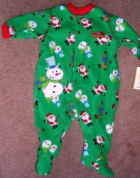 (image for) Carter\'s Just One You My 1st Christmas Sleep and Play 3 Months