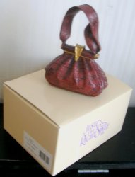 (image for) Just The Right Shoe Style Music Box Purse Bayou #26302
