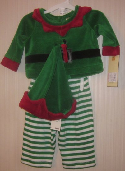 (image for) Newborn Boy Elf Outfit with Hat - Click Image to Close