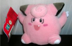 (image for) Pokemon Clefairy Beanie Plush Stuffed