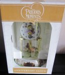 (image for) Porcelian Anniversary Clock Precious Moments Bees Butterflies