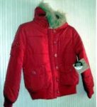 (image for) Girls Red Coat Water Resistant Route 66 Size 4/5