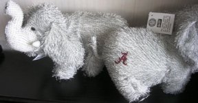 (image for) Alabama Elephant Plush Stuffed Licensed Collegiate Products