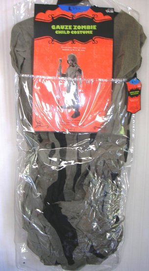 (image for) Gauze Zombie Child Costume Large 8 10 - Click Image to Close