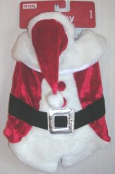 (image for) Dog Santa Suit Costume Small