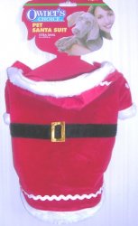(image for) Pet Dog Santa Suit XSmall Owner\'s Choice