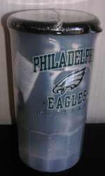(image for) Philadelphia Eagles Plastic Mug with Tee Set Large