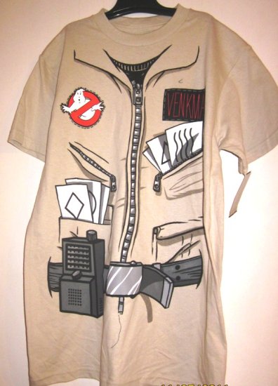 (image for) Ghostbusters Tee T shirt Small - Click Image to Close