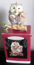 (image for) Hallmark Keepsake Ornament Grandpa Owl 1994 QX5616