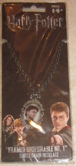 (image for) Harry Potter Framed Undesirable No. 1 Single Chain Necklace - Click Image to Close