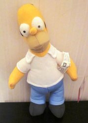 (image for) The Simpsons Plush Stuffed Homer Simpson 10 Inches