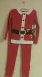 (image for) Santa 2 piece pajamas pjs Size 4