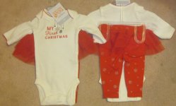 (image for) Just One You My First Christmas Outfit with tutu 3 months