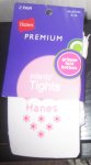 (image for) Hanes Infant Tights Pink 0-9 Grip Foot Bottom