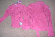 (image for) Disney Kids Pink Corduroy Jacket Girls 14/16