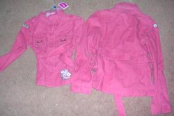 (image for) Disney Kids Pink Corduroy Jacket Girls 14/16