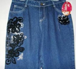 (image for) Girls Denim Jeans Bratz Size 14