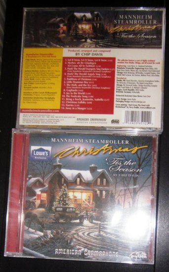 (image for) Mannheim Steamroller Christmas CD Tis The Season Lowes Exclusive - Click Image to Close