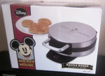 (image for) Disney Mickey Mouse Non Stick Waffle Maker