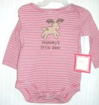 (image for) Holiday Creeper Onepiece Long Sleeve Mommy's Little Deer 0-3 M