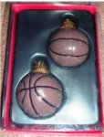 (image for) Christmas Sports Ball Ornament Basketball