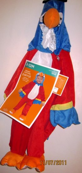 (image for) Child Infant Costume Parrot 6-12 months - Click Image to Close