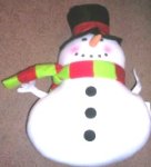 (image for) Snowman Shaped Pillow