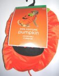 (image for) Dog Pet Costume Pumpkin Outfit Large