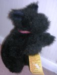 (image for) Country Critter Puppet Black Puppy