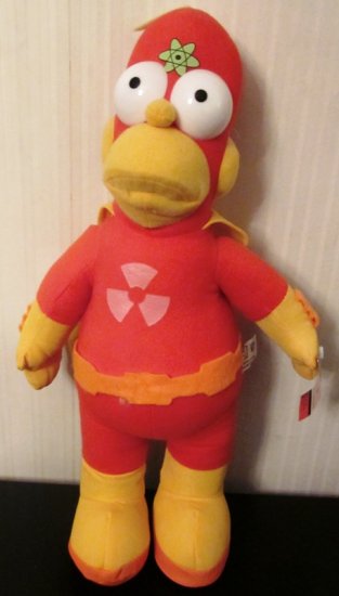 (image for) The Simpsons Radioactive Man Homer Simpson 17 Inch Plush Stuffed - Click Image to Close