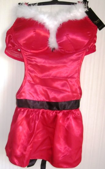 (image for) Passion Forever Santa Baby Apron Womens XLarge XL - Click Image to Close