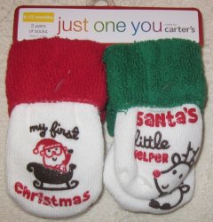 (image for) Carter\'s Just One You Santa\'s Little Helper 6-12 months
