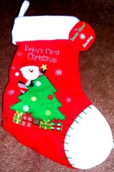 (image for) Baby\'s First Christmas Stocking