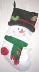 (image for) Christmas Stocking Snowman