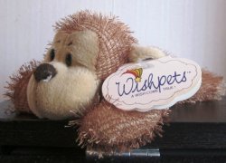 (image for) Wishpets Stuffed Plush Baby Monkey Kedar 52036