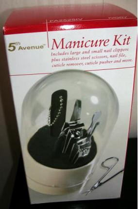 (image for) 5Th Avenue Manicure Kit 8 Piece with Case - Click Image to Close