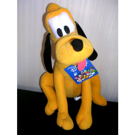 (image for) Disney Pluto Stuffed Plush New with Tags 11" - Click Image to Close