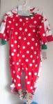 (image for) Carter's Just One You 2 blanket sleepers Christmas Reindeer 3T