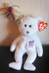 (image for) Ty Beanie Babies April White Bear