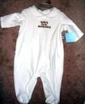 (image for) Baby's First Christmas Outfit Sleeper 6-9 Months