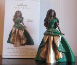 (image for) Hallmark Celebration Barbie Ornament 2011 Special Edition