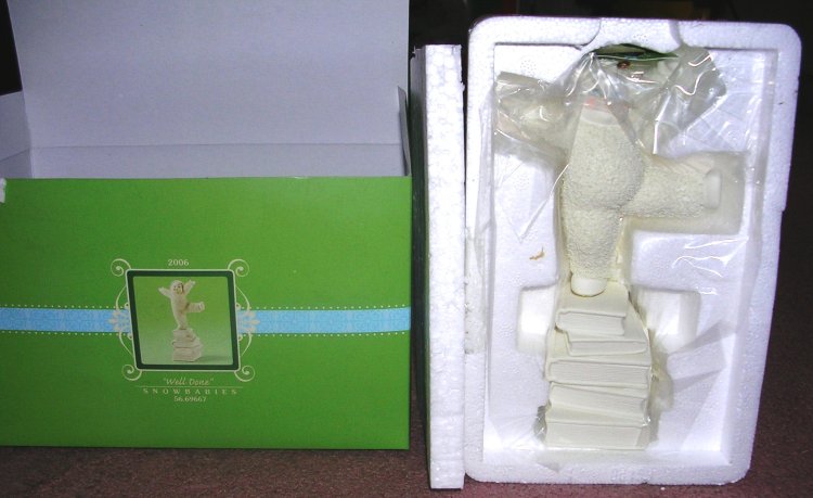 (image for) Snowbabies Dept 56 Well Done 2006 69667 - Click Image to Close