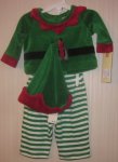 (image for) Newborn Boy Elf Outfit with Hat