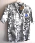 (image for) Boys Camouflage Shirt Button Down Route 66 Size 14 16