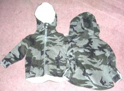 (image for) Boys Corduroy Camouflage Jacket Coat 18 Months Wonderkids