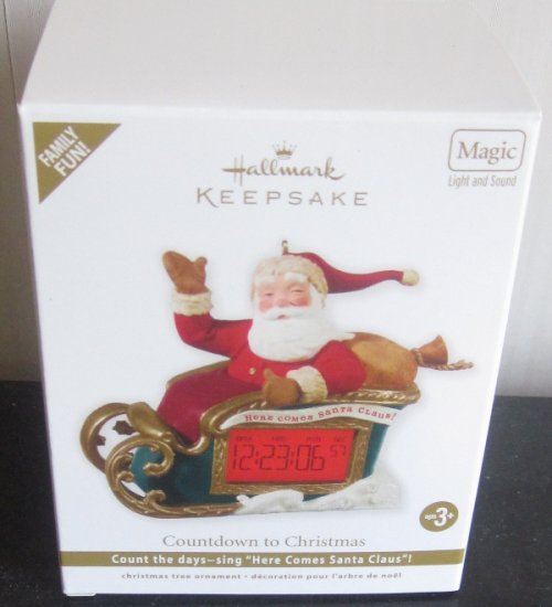 (image for) Hallmark Keepsake Magic Ornament Countdown to Christmas 2012 - Click Image to Close