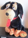 (image for) Black Dog Tongue hanging out Peek A Boo Toys