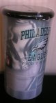 (image for) Philadelphia Eagles Plastic Mug with Grey Tee Set Large