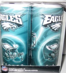 (image for) Philadelphia Eagles Refillable Game Day Salt and Pepper Shakers