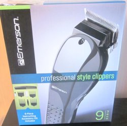 (image for) Emerson Professional Style Clippers 9 piece